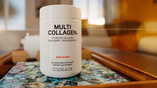 Multi Collagen Protein Capsules  5 Types of Collagen Peptides  Codeage [upl. by Wall]