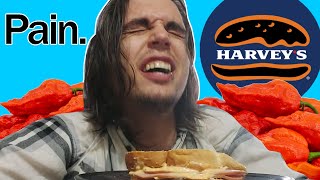 Harveys Ghost Pepper Sauce Review STUPIDLY HOT [upl. by Riocard]