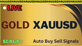 Scalp Plus Live Trading Automated XAUUSD BuySell Signals [upl. by Ynnaj]