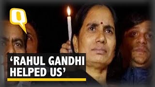 Rahul Gandhi Helped My Son Become A Pilot Says Nirbhaya’s Mother  The Quint [upl. by Noslrac]