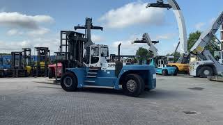 D3880 SMV Konecranes SL32 1200A Forklift from 1996 [upl. by Clementi]