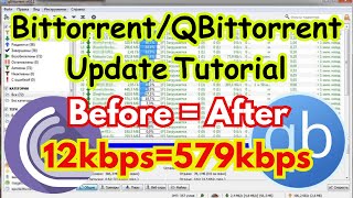 Bittorrent Update Tutorial how to make qbittorrent download faster 2023 how to speed up qbittorrent [upl. by Valdemar197]