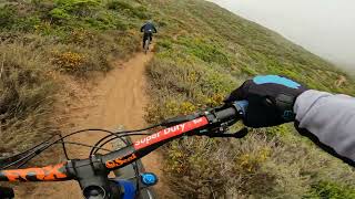 Devil Slide Trail Pacifica l Old Colma Road mountainbiking [upl. by Hollington8]