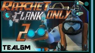 Ratchet amp Clank PS4  WRENCH ONLY CHALLENGE MODE  Part 2 Veldins Doors amp Novalis [upl. by Frederic]