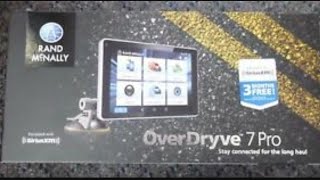 Rand McNally Over Dryve 7 Pro review [upl. by Nims326]