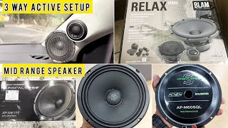 BEST CAR SPEAKER 3 WAY vs 2 WAY Active Audio Setup vs MID RANGE  इतनी कन्फ्यूजन  😕 [upl. by Iram296]