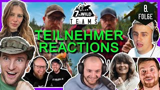 7 vs Wild Teams  FOLGE 8  TEILNEHMER REACTIONS  Part 1 👌  Lustig und Informativ 🤣 [upl. by Leahcimrej]