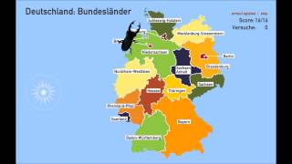 Wissen Welche Bundesländer hat Deutschland  Geographie  Quiz [upl. by Zabrine]