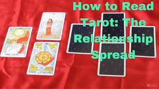 Tarot Reading Minilesson  The Relationship Spread [upl. by Ellehcer124]