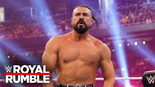 Andrade makes a stunning return Royal Rumble 2024 highlights [upl. by Arelus]