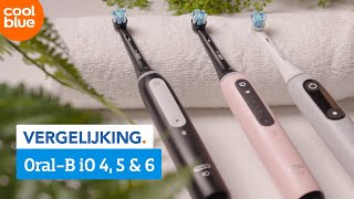 Vergelijking van de OralB iO 4 5 en 6 [upl. by Tnerb46]