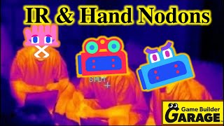 How to Use IR Motion Cameras and HAND Nodons in Game Builder Garage Guide  Tutorial Part 2 [upl. by Enyawud]