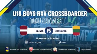 U18 Rugby XV Latvia VS Lithuania [upl. by Sgninnej]