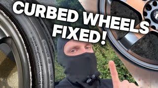 Curbed Wheels Cheap Fix [upl. by Cohin]