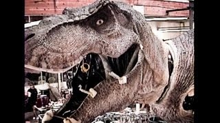 JURASSIC PARK  TRex  Skinning an Animatronic Dinosaur Part 1  BEHINDTHESCENES [upl. by Marcus]