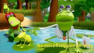 Пять маленьких лягушек  Детские песни  Рифмы для детей  Nursery Rhymes  Five Little Froggies [upl. by Milda581]