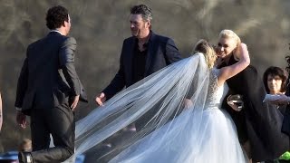 Gwen Stefani and Blake Shelton Are Inseparable at RaeLynn’s Wedding Pics [upl. by Yerdna]