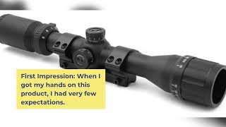 Hammers 3 9x32AO Air Rifle Scope Review [upl. by Liddle]