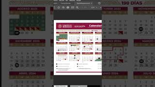 Calendario Escolar SEP 20242024 [upl. by Rothberg526]