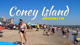 New York City Walking Tour  CONEY ISLAND Brooklyn NYC Walking Tour in Summer 2023 [upl. by Bertasi203]