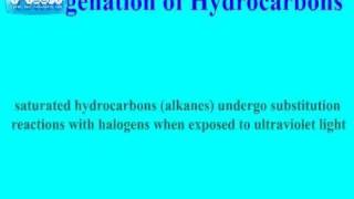 Halogenation of Hydrocarbons [upl. by Nnaaihtnyc]