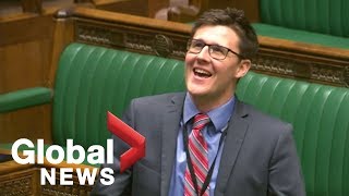 Political blooper MPs Scottish accent baffles British parliamentarian [upl. by Brentt]