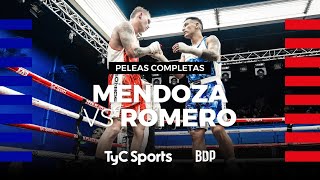 Mauro Mendoza vs Lucas Romero  Boxeo de Primera Promocional  TyCSports Play [upl. by Adnileb90]