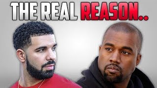 The Real Reason Why Drake amp Kanye West Are Beefing [upl. by Llenrrad]