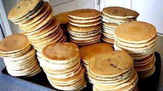 113 Pancakes Eaten in 8 Minutes NEW World Record [upl. by Seraphim339]