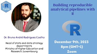 Building Reproducible Analytical Pipelines with R by Dr Bruno André Rodrigues Coelho  Tunis R User [upl. by Howzell]