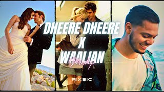 Dheere Dheere x Waalian RIXSIC Mashup  Yo Yo Honey Singh x Harnoor [upl. by Leroj]