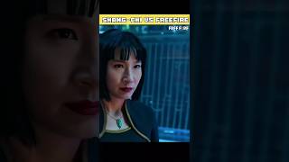 SHANGCHI VS FREEFIRE😲avengers shangchi trending viralshorts support shortsfeedfreefireshorts [upl. by Nylssej]