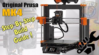 01 Original PRUSA MK4 Kit  Full StepByStep BUILD GUIDE  Unboxing amp Preparation [upl. by Niamor]