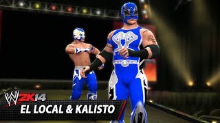 WWE 2K14 Community Showcase El Local amp Kalisto PlayStation 3 [upl. by Akihc]