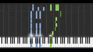 K anime アニメ「K」 Special ed  Circle of Friends piano Synthesia [upl. by Huston]