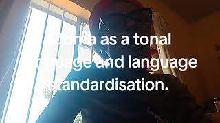 Idoma as a tonal language and language standardisation [upl. by Shaper]