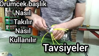 ÖRÜMCEK BAŞLIK NASIL TAKILIR avantajları ve dezavantajları nelerdir tavsiyeler [upl. by Anika]