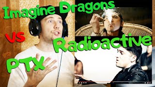 Radioactive  Pentatonix REACTION  Imagine Dragons  Radioactive REACTION [upl. by Erdnaxela324]