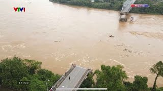 Taifun Yagi lässt Brücke in Vietnam einstürzen [upl. by Auohc]