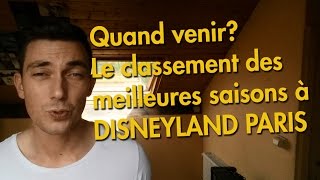 Le classement COMPLET des meilleures saisons à Disneyland Paris [upl. by Nylecaj257]