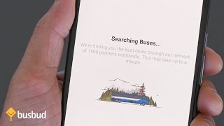 Busbud Android app demo [upl. by Malik]