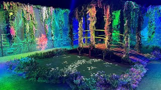 Claude Monet Immersive Ausstellung in Lütticher Kirche SaintPholien [upl. by Vivyanne179]