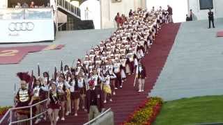 USC band entering the Coliseum 113013 [upl. by Seavir]