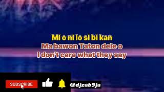 Adewale Ayuba  koloba Koloba Karaoke Version edited by djzab9jatv [upl. by Llemor606]