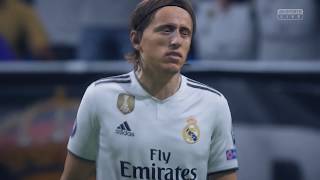 Real madrid vs Roma  FIFA 19  Relato Mariano Closs [upl. by Papageno]