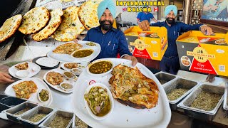 International Amritsari Kulcha  Khalsa Kulcha Amritsar  Amritsar Street Food  Amritsari Kulcha [upl. by Berner160]