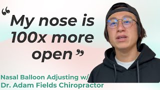 TMJ amp Nasal Breathing Help  LOVE THIS GUYS RESPONSE after Cranial Adjusting w Dr Fields [upl. by Patrich]