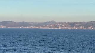 Crossing the Strait of Gibraltar Spain and Morocco [upl. by Huesman426]