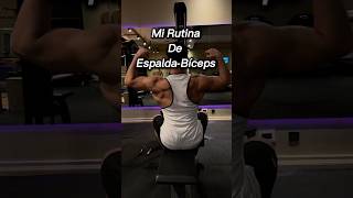 Mi Entrenamiento Actual de Espalda y Biceps fitnessargentina [upl. by Monica]