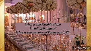 Parable of The Wedding Banquet’Not What You Think’1 Introduction Mirrored Queen Esther [upl. by Brnaby]